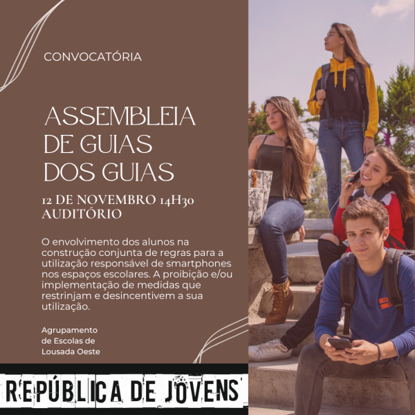 CONVOCATÓRIA ASSEMBLEIA DE GUIAS DOS GUIAS 12 NOV